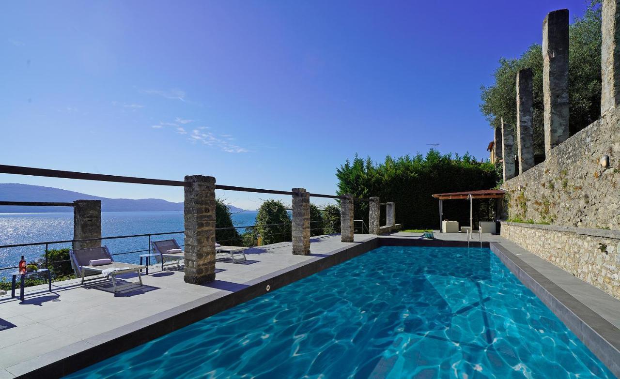 Villa Rachele: Stunning Luxury Villa In Centre Gargnano With Private Pool And Breathtaking Views Exterior foto